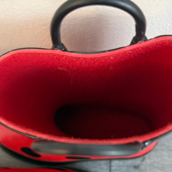 Kids Red Ladybug Rain Boots - Picture 5 of 7